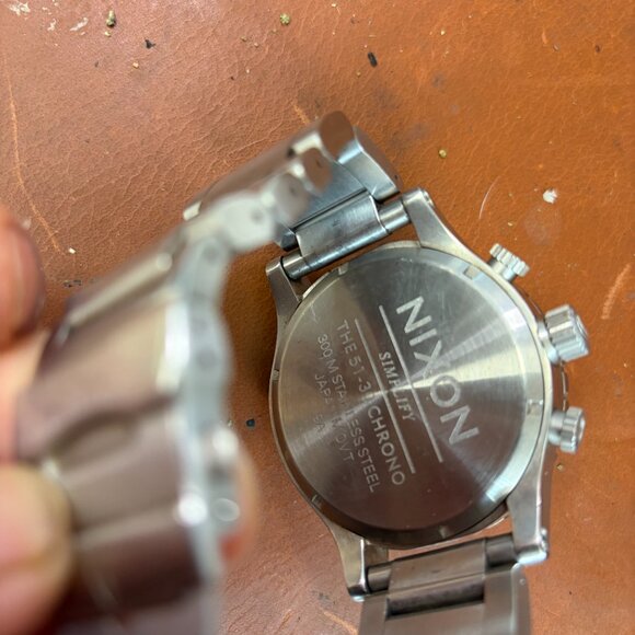 Nixon 51-30 Chrono Watch – 51mm Stainless Steel - Picture 2 of 3